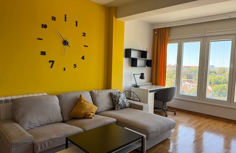 Location d’un appartement moderne de 2 pièces, 53 m², Zvezdara, Belgrade, Serbie